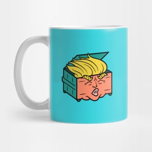 Donald Trump Dumpster Fire Logo Mug